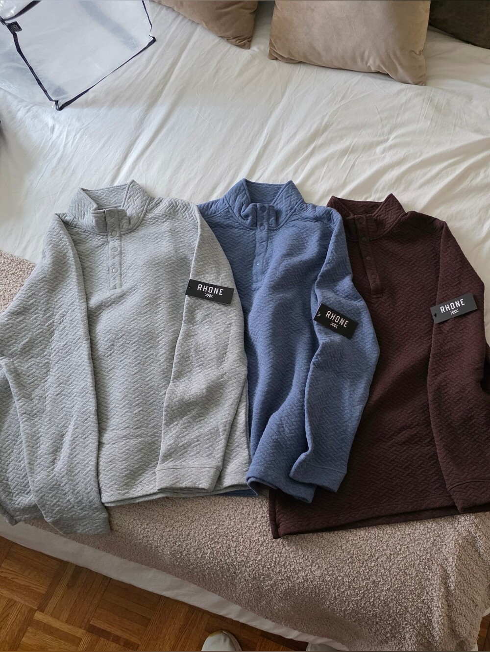 Lot Of 3 - Rhone Weekender Pullover